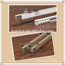 new design single or double ceiling aluminum alloy curtain track